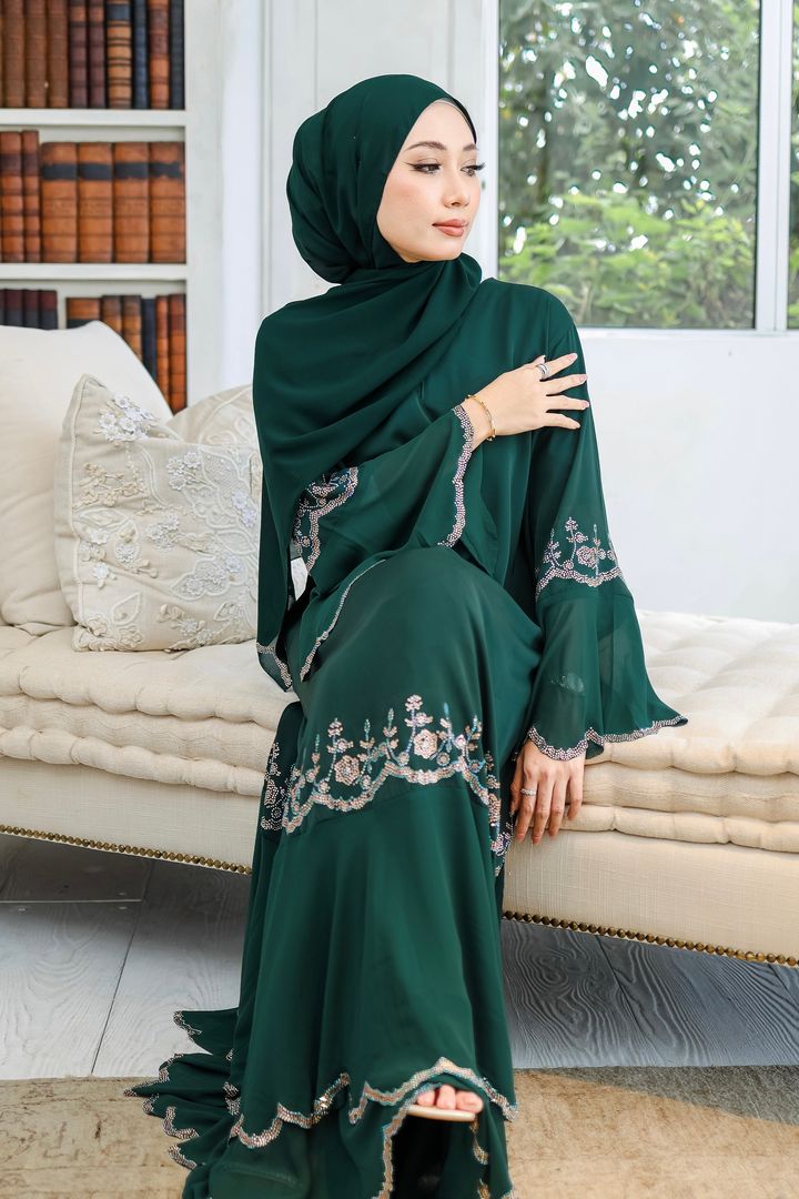 Evalina Dark Emerald