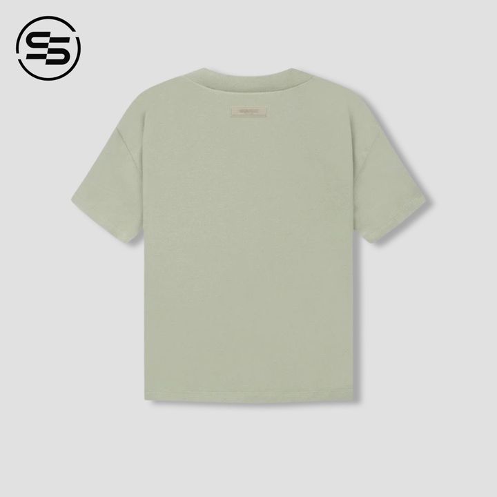 Fear Of God-Essentials Green Cotton Jersey Tee125BT212004F