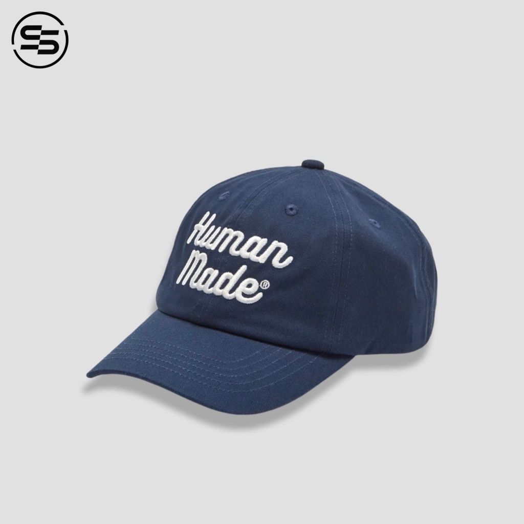 HUMAN MADE 6 PANEL TWILL CAP #2 -NAVY – SUMMER STORE HUMAN MADE 6 PANEL TWILL CAP #2 -NAVY – SUMMER STORE