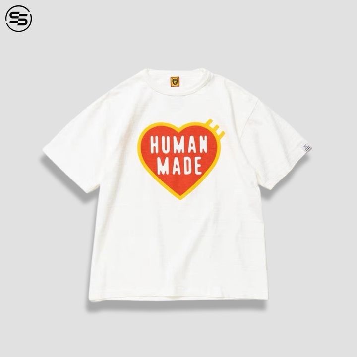 HUMAN MADE Graphic Big Heart Tee HM23TE001(WHITE)
