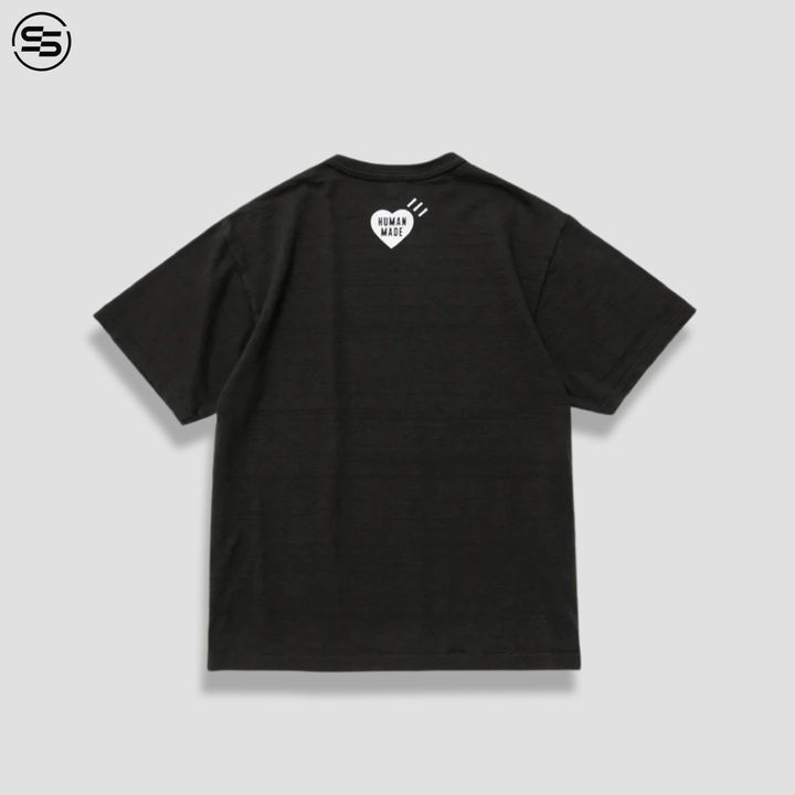 Human Made Graphic Black T-Shirt#10 (HM24TE11)​