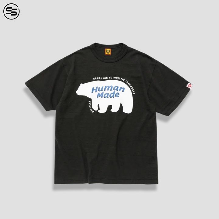 Human Made Graphic Black T-Shirt#10 (HM24TE11)​