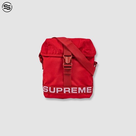 Supreme Sling Shoulder Bag in Red