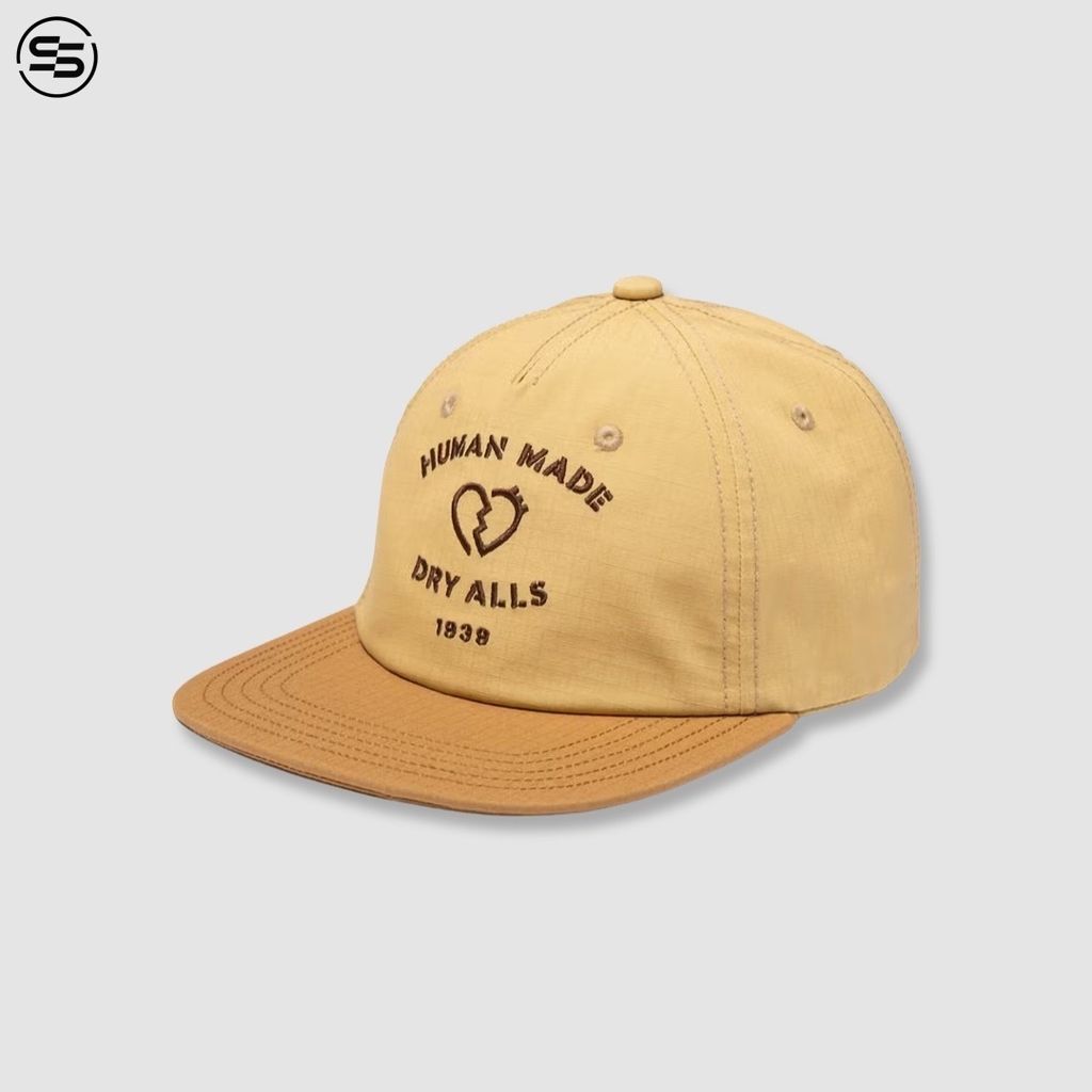 Human Made-5 PANEL RIP-STOP CAP -BEIGE – SUMMER STORE