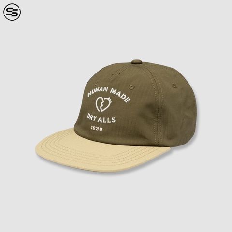 Human Made-5 PANEL RIP-STOP CAP-OLIVE DRAB