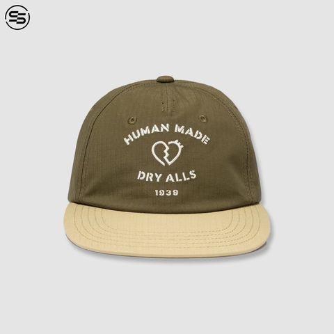 Human Made Dry Alls 5 Panel Rip Stop Cap-HM25GD015(OLIVE DRAB)