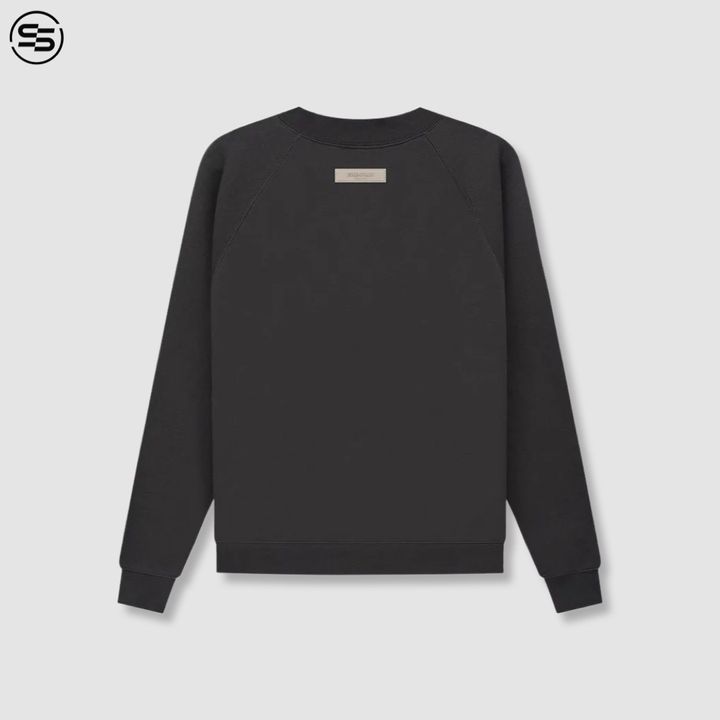 Essentials Black '1977' Sweatshirt-192BT212040F​