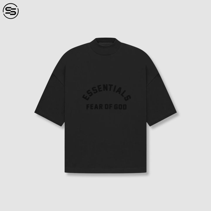 Fear Of God Essentials-Bonded T-Shirt Black(125SP232000F)