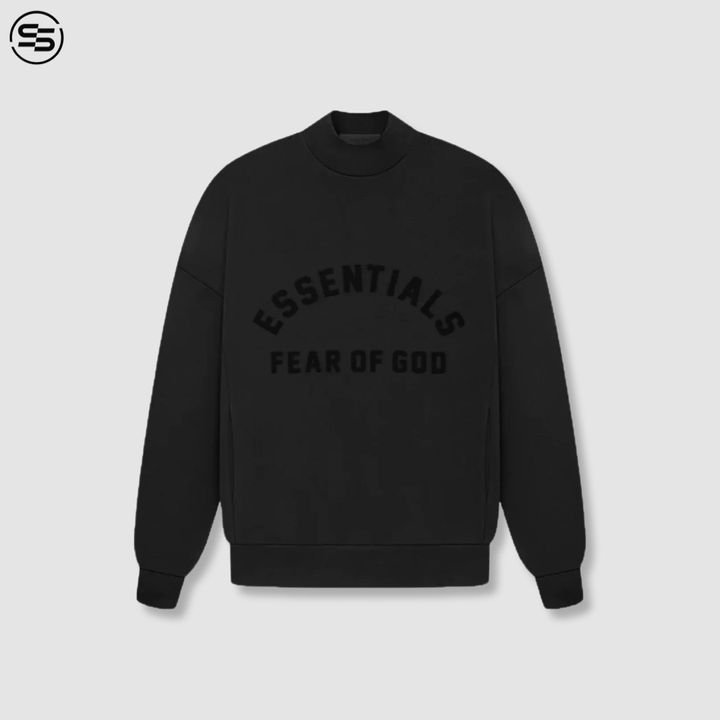 Fear Of God ESSENTIAL-CREWNECK BLACK(192SP232040F)