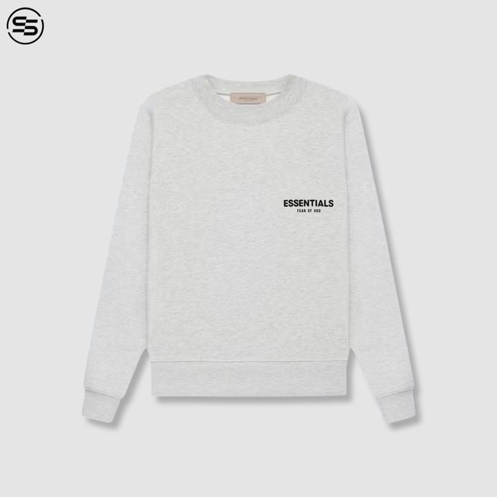 Fear Of God ESSENTIALS- CORE CREWNECK - LIGHT OATMEAL  (192BT224407F)
