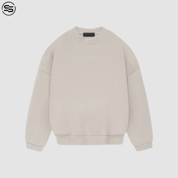 Fear Of God Essentials-CREWNECK SIL CLOUD 192BT232042F