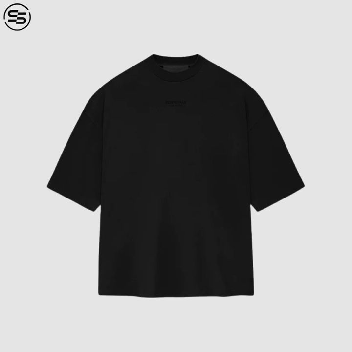 Fear Of God Essentials-CREWNECK T-Shirt 125BT232000F[JET BLACK]