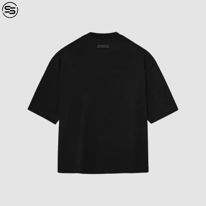Fear Of God Essentials-CREWNECK T-Shirt 125BT232000F[JET BLACK]