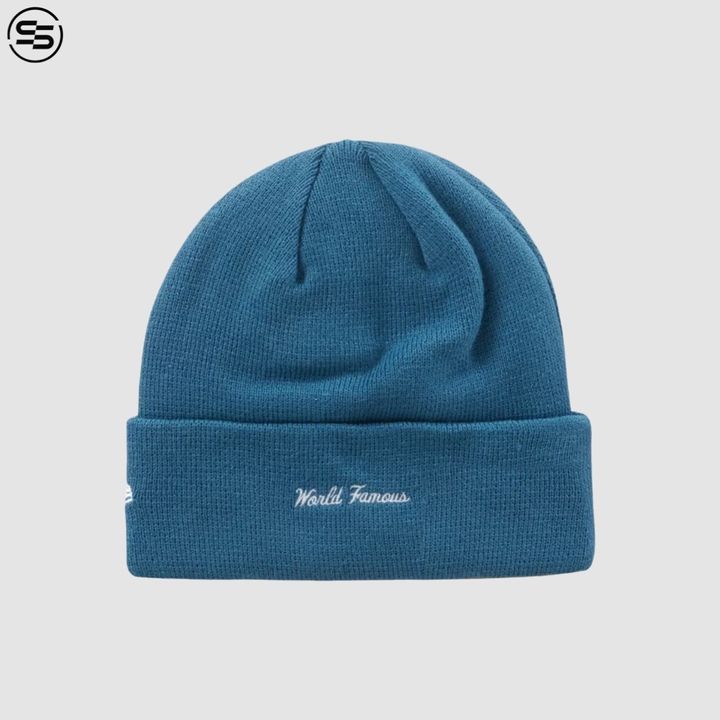 Supreme New Era Box Logo Beanie -BLUE-FW23BN26