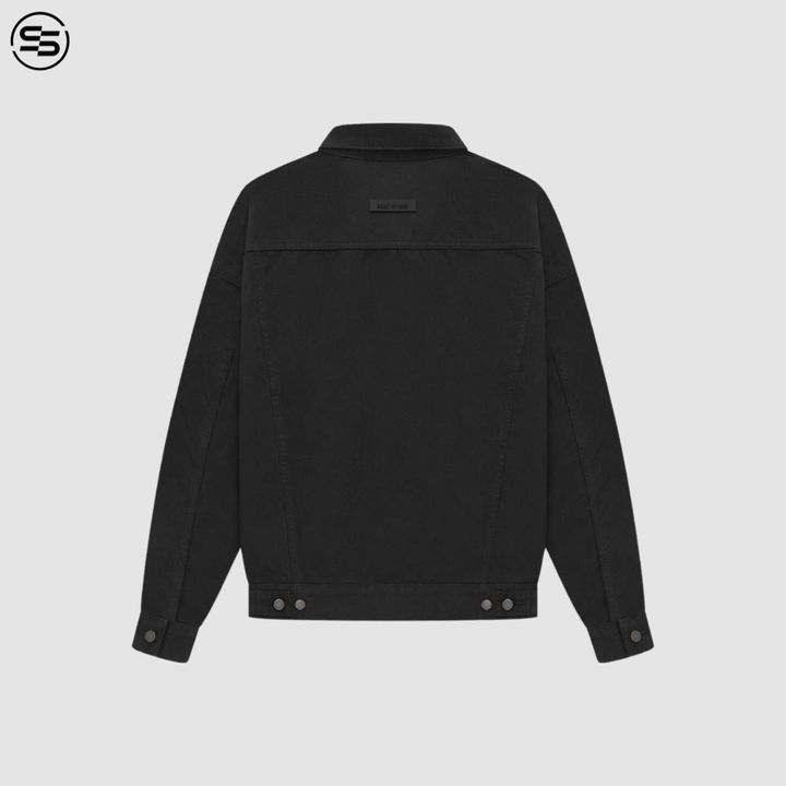Fear of God Essentials Denim Jacket(BLACK)-202SP234270F