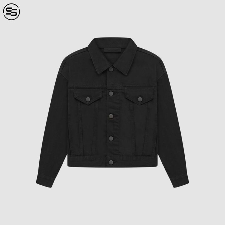 Fear of God Essentials Denim Jacket(BLACK)-202SP234270F