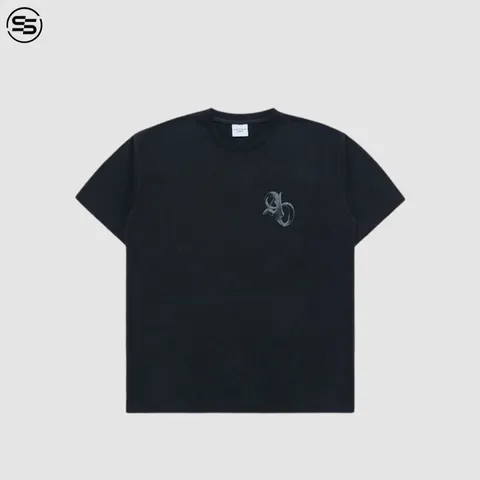 ADLV-[acmé de la vie] HALF TONE SYMBOL PRINTING TEE (BLACK)