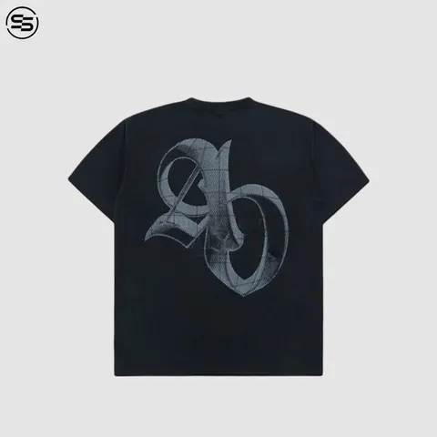 ADLV-[acmé de la vie] HALF TONE SYMBOL PRINTING TEE (BLACK)