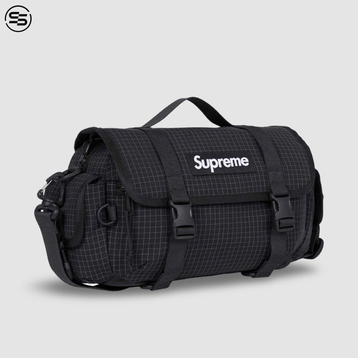 SUPREME -  Mini Duffle Bag Black 3M SS24