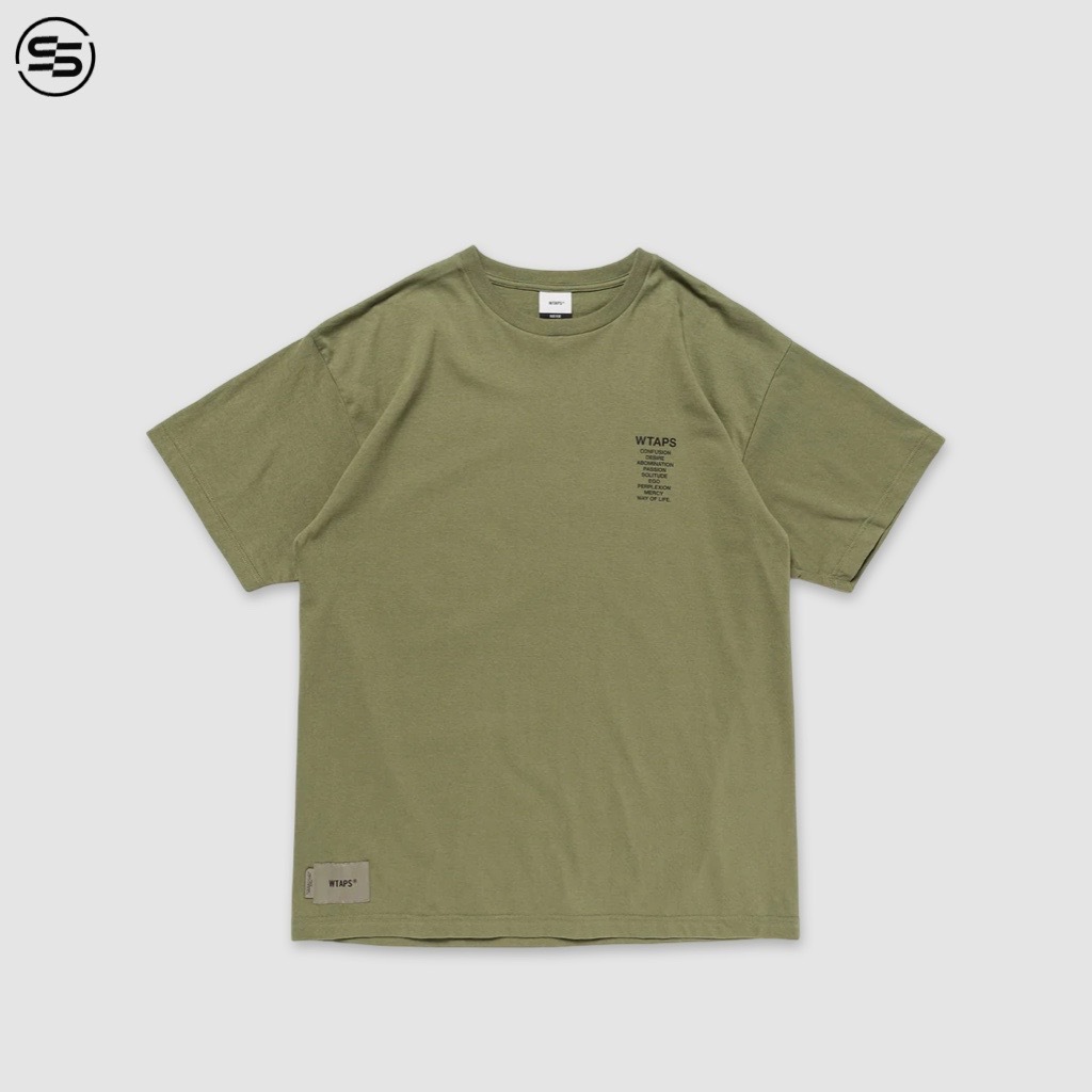 え*ん様 WTAPS DOT SIGHT LS COTTON ASH GRAY WTAPS Dot Sight ⁄ LS