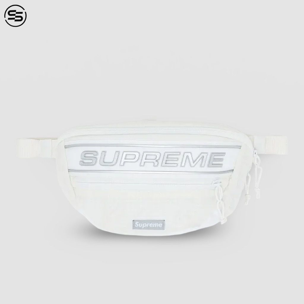 3D LOGO WAISTBAG-WHITE(FW23B6)