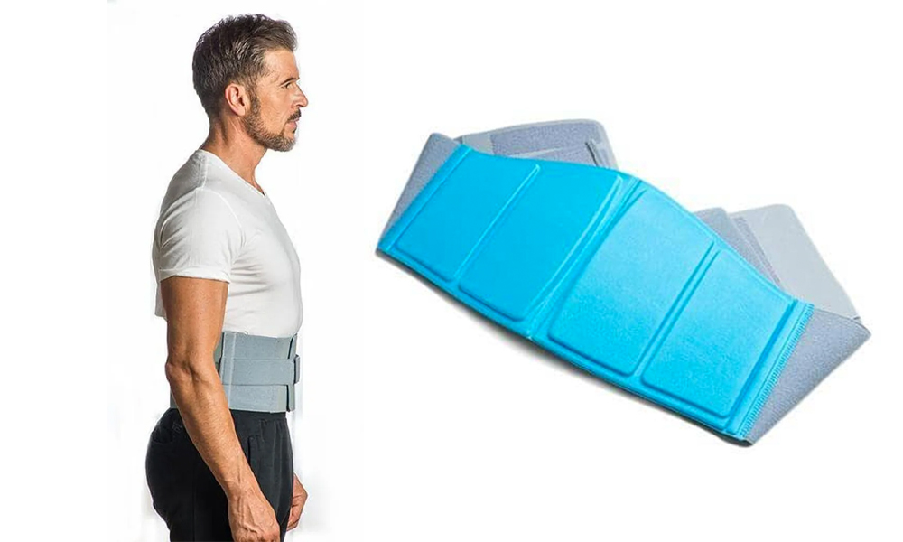 Spine Solution Back Support Brace with Thermo Foam Inner Section
