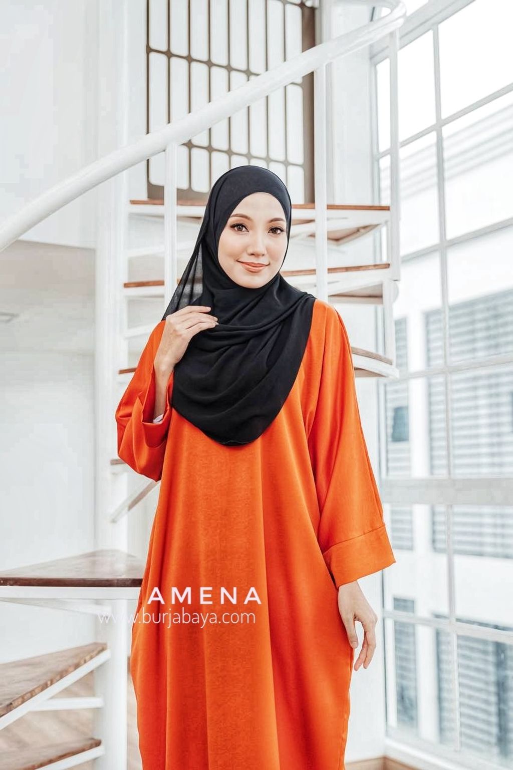 orange kaftan bu burjabaya