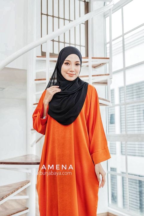 orange kaftan bu burjabaya