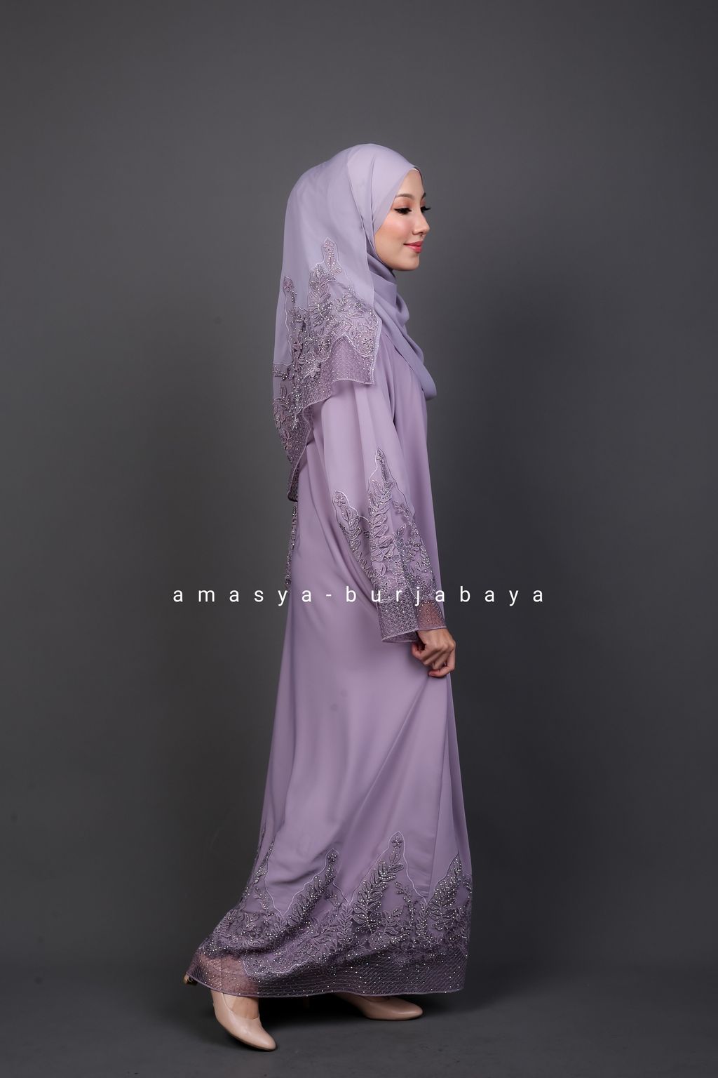 jubah abaya lace dubai