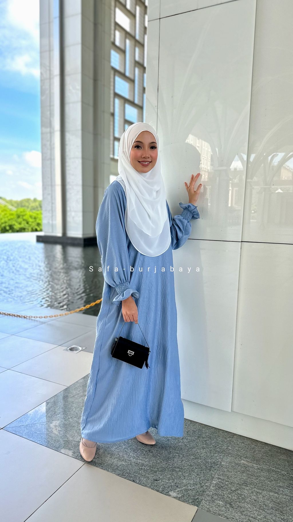 jubah umrah, ironless abaya