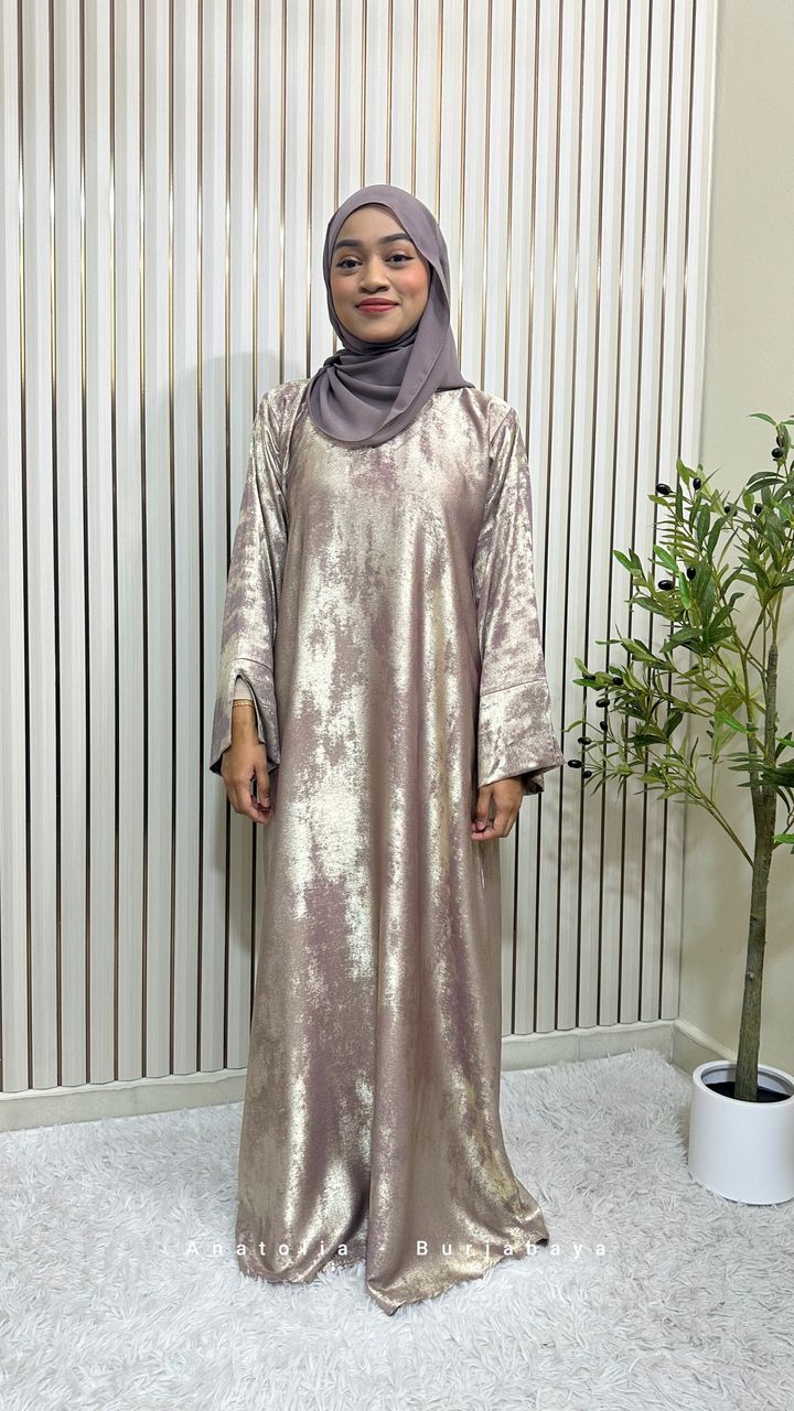 abaya silk velvet