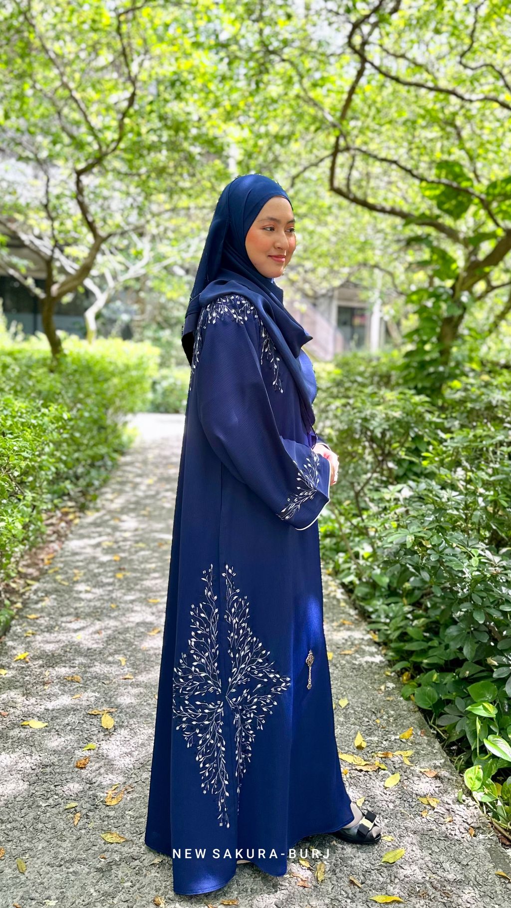 baju raya navy