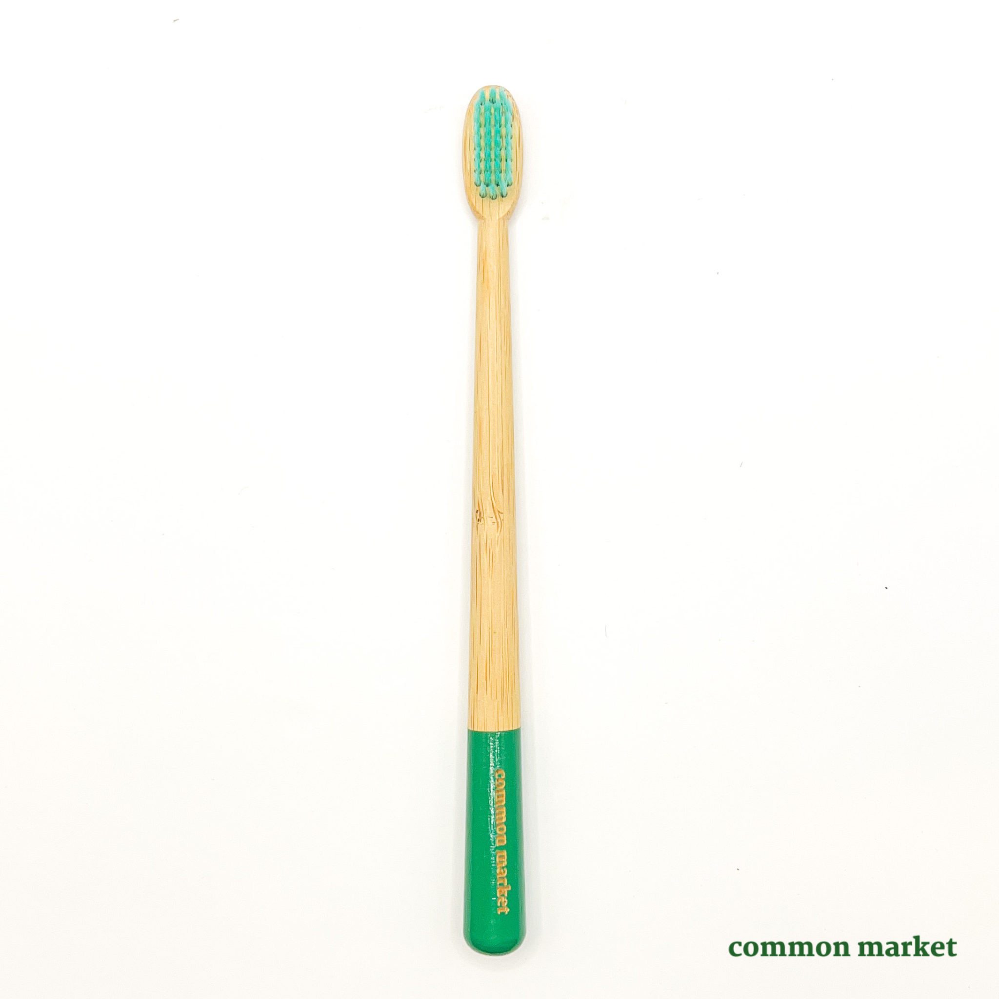 Non-Standing Bamboo Toothbrush Rainforest Green