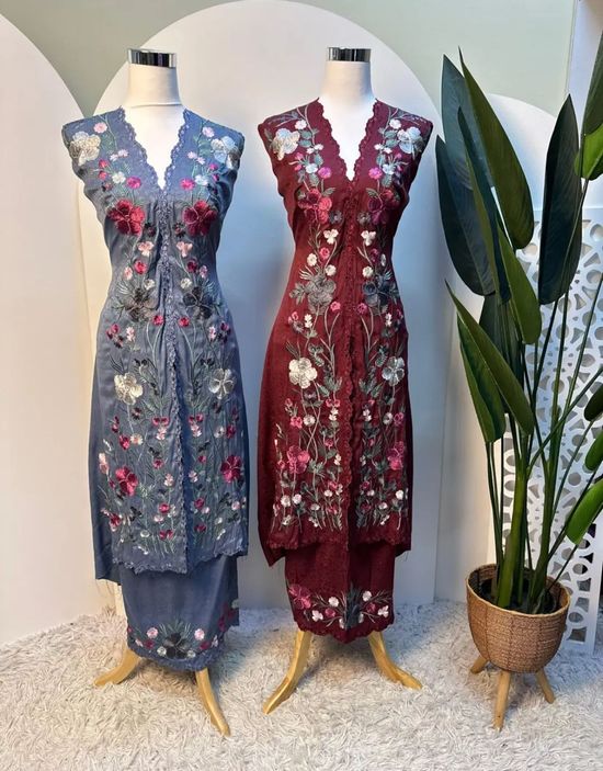 Kebaya Sulam Labuh | Maryam Hannah