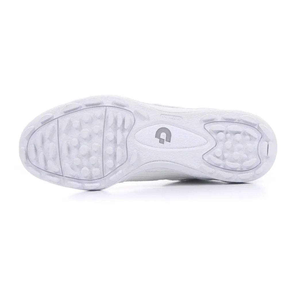 Desporte-Rio-LLTF-white-silver-turf-soccer-shoe-dual-density-multi-studs-outsole