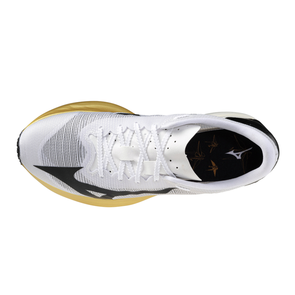 MIZUNO HYPERWARP PURE - White:Black:Gold 4