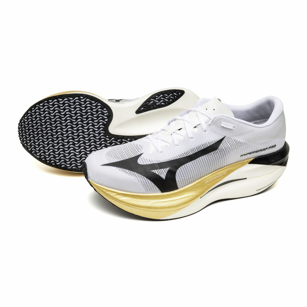 MIZUNO HYPERWARP PURE - White:Black:Gold 9