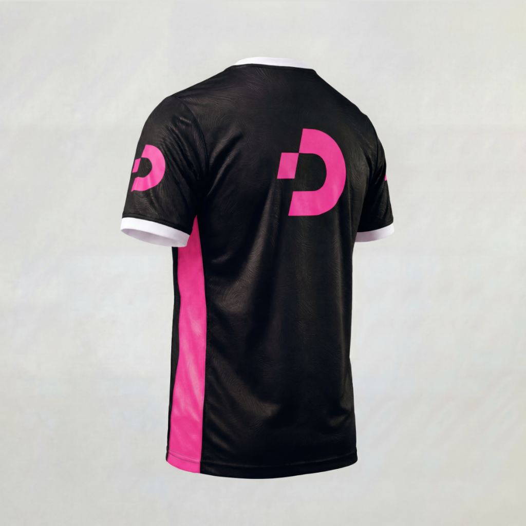 Desporte Practice Shirt PS-09 'Black-Pink' Back