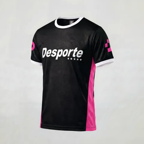 Desporte Practice Shirt PS-09 'Black-Pink' Front
