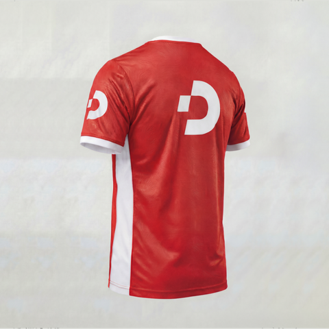Desporte Practice Shirt PS-09 'Red-White' Back