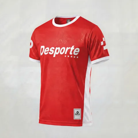 Desporte Practice Shirt PS-09 'Red-White' Front