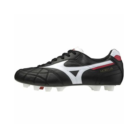 MIZUNO MORELIA II Japan Cross Stitch - Black:White:Chinese Red 2