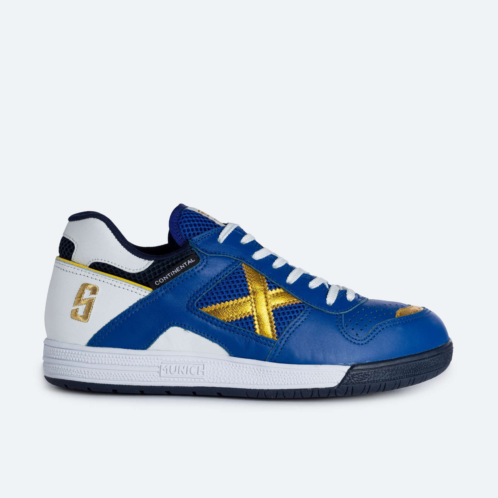 Munich Continental 945 Blue / Gold – Futsal Chuteiras Munich Continental 945 Blue / Gold – Futsal Chuteiras
