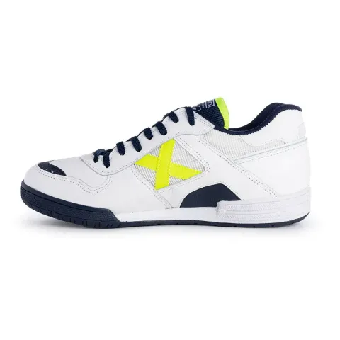 Munich Continental 951 ( White / Neon yellow ) – Futsal Chuteiras