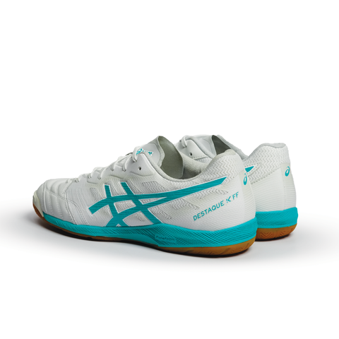 シューズ ASICS DESTAQUE K FF TF 27cm ASICS Turf Football Futsal Shoes DESTAQUE K FF TF White