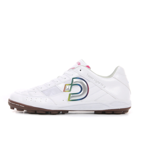 Desporte-Tessa-Light-TF3-white-silver-rainbow-turf-soccer-shoe