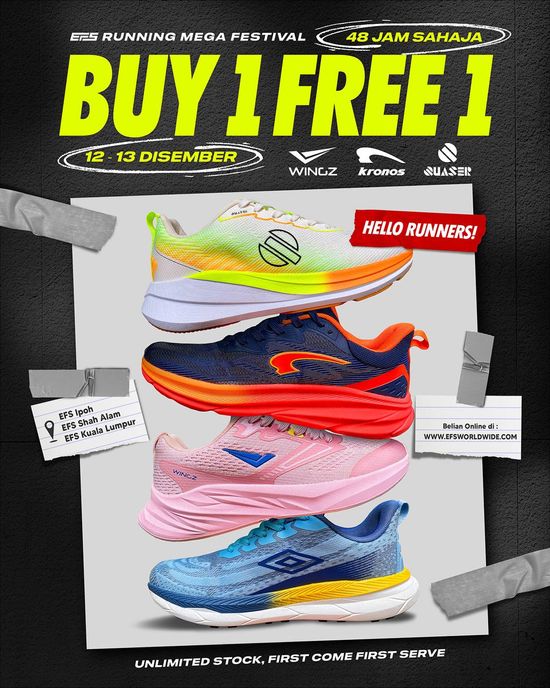 MEGA DEAL : BUY 1, GET 1 | efsworldwide