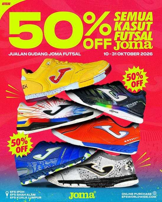 50% OFF ALL JOMA FUTSAL SHOES | efsworldwide