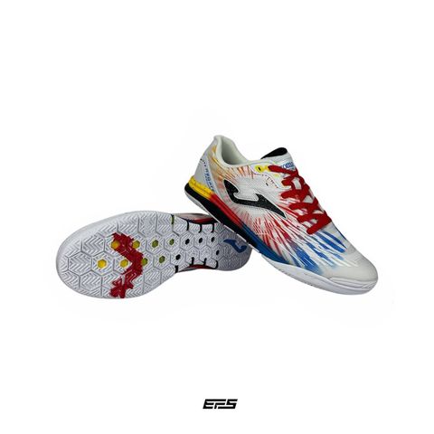 シューズ JOMA REGATE REBOUND 25cm Futsal shoes Regate Rebound 25 indoor white royal blue | JOMA®