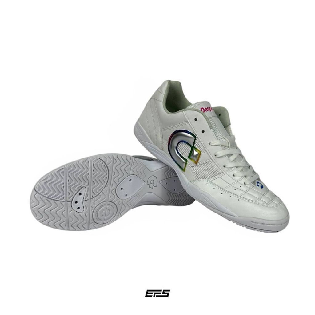 Desporte サンルイスLL　ID LTD Futsal Shoes, Rio LLID, White/Silver | Desporte